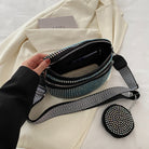 Studded Adjustable Strap Crossbody Bag Trendsi