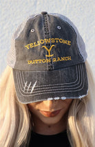 Yellowstone Dutton Ranch Trucker Hat Ocean and 7th