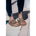 Ready to Ship | Brown Leopard 2.0  Insanely Comfy -Beach or Casual Slides JuliaRoseWholesale