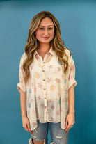 Sheena Sheer Button Down Bliss Dropship