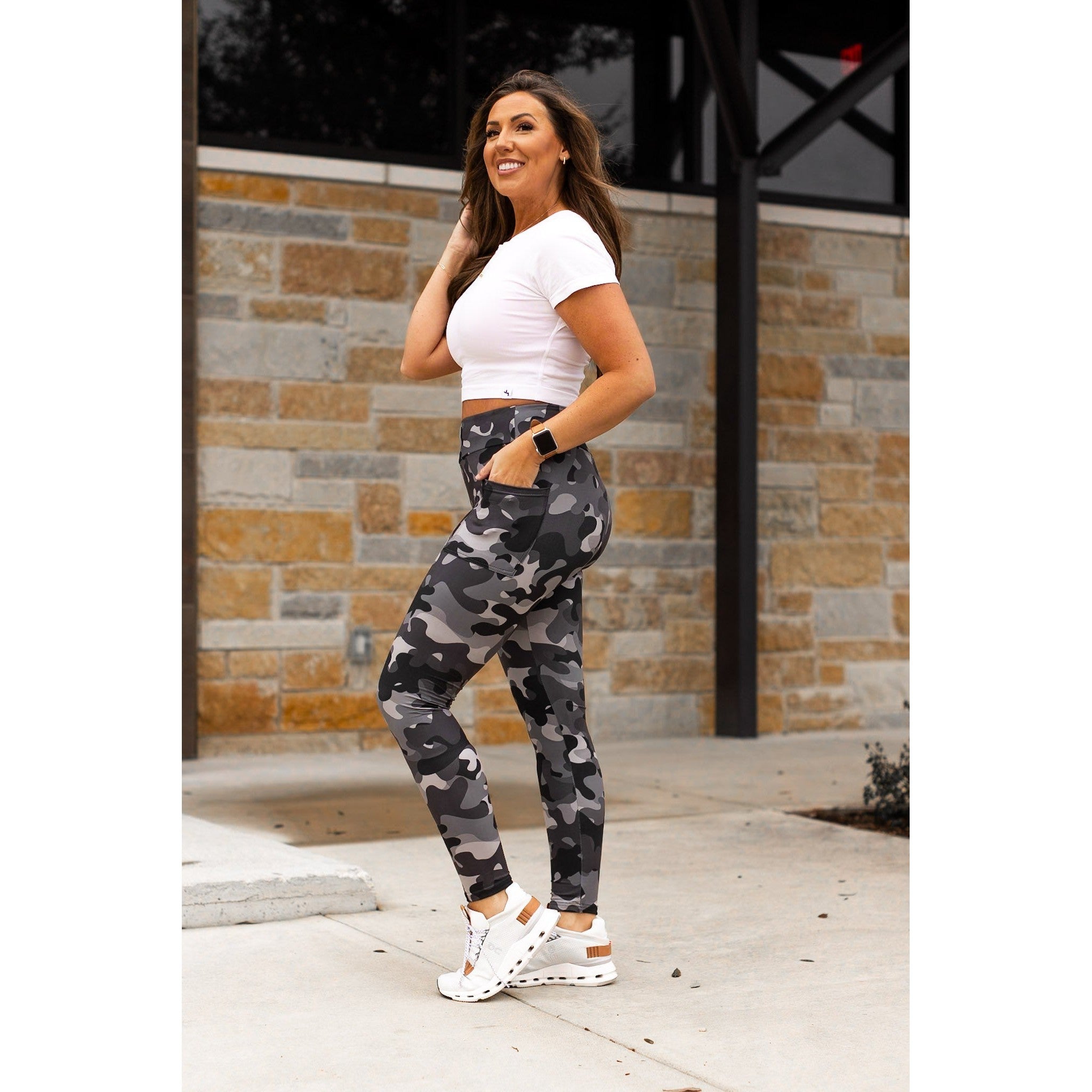 *Ready to Ship | Charlie Camo FULL Length Leggings  - Luxe Leggings by Julia Rose® JuliaRoseWholesale