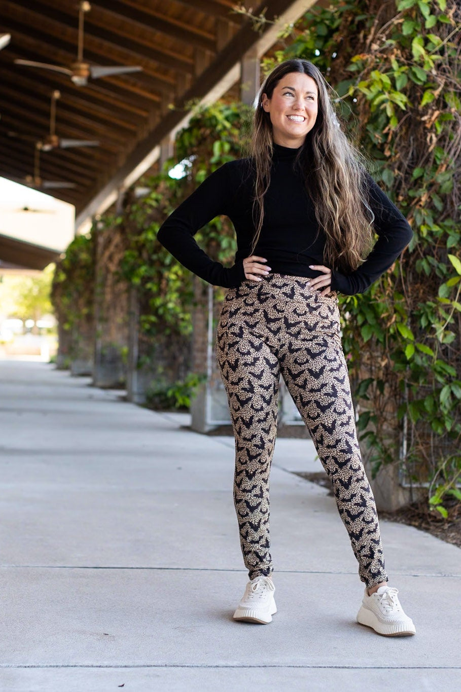 PreOrder | The Bianca - Leopard Bats Leggings JuliaRoseWholesale