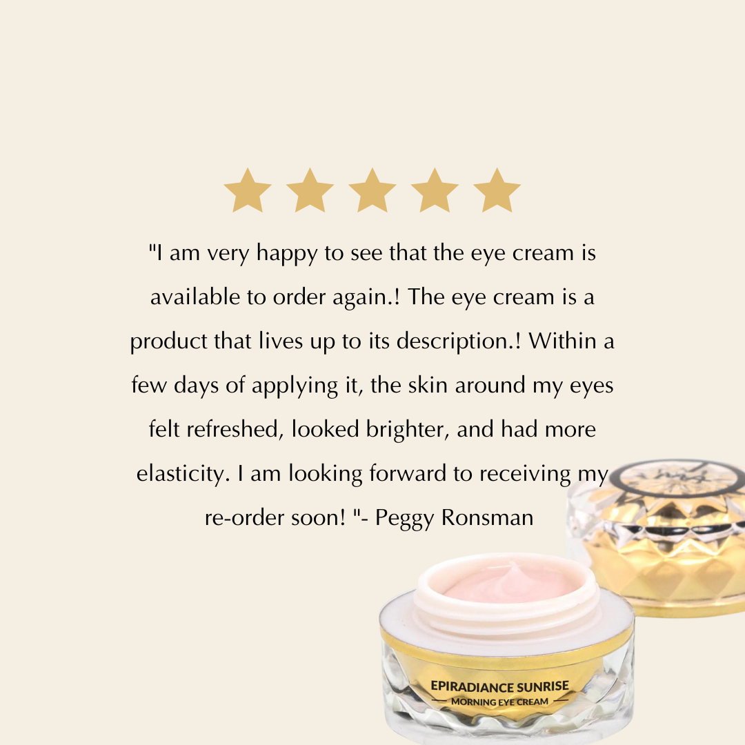 Sunrise Nourishing & Firming Eye Cream for Sensitive Skin - Glow EpiLynx