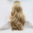 13*3" Lace Front Wigs Synthetic Long Wavy 24" 130% Density Trendsi