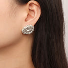 Titanium Steel Geometric Shape Earrings Trendsi