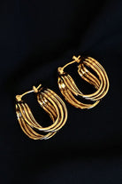 U-Shaped Hoop Earrings Trendsi