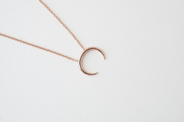 Crescent Horn Necklace HONEYCAT Jewelry