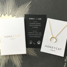 Crescent Horn Necklace HONEYCAT Jewelry