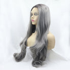 13*3" Lace Front Wigs Synthetic Long Wavy 24" 130% Density Trendsi