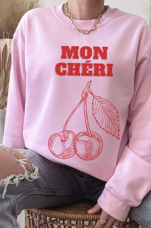 MON CHERIE Graphic Sweatshirt BLUME AND CO.