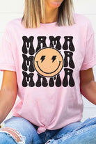 HAPPY FACE MAMA REPEAT Graphic T-Shirt A. BLUSH CO.