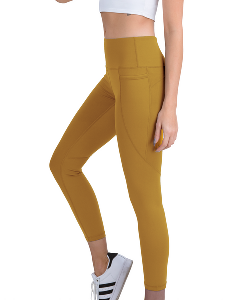 Yoga Leggings With Pockets H3775T9FKN Casual Chic Boutique