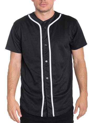 Solid Baseball TShirt Jersey WEIV