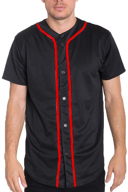 Solid Baseball TShirt Jersey WEIV