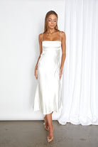 Satin Cami Midi Dress One and Only Collective Inc