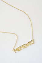 MEMENTO Nameplate Necklace - Sale HONEYCAT Jewelry