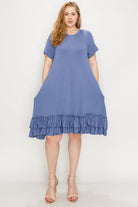 Plus Size midi dresses Bagel