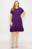 Plus Size midi dresses Bagel