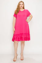 Plus Size midi dresses Bagel