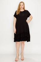 Plus Size midi dresses Bagel