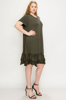 Plus Size midi dresses Bagel