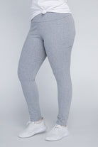 Plus Everyday Leggings with Pockets Ambiance Apparel