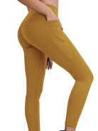 Yoga Leggings With Pockets H3775T9FKN Casual Chic Boutique