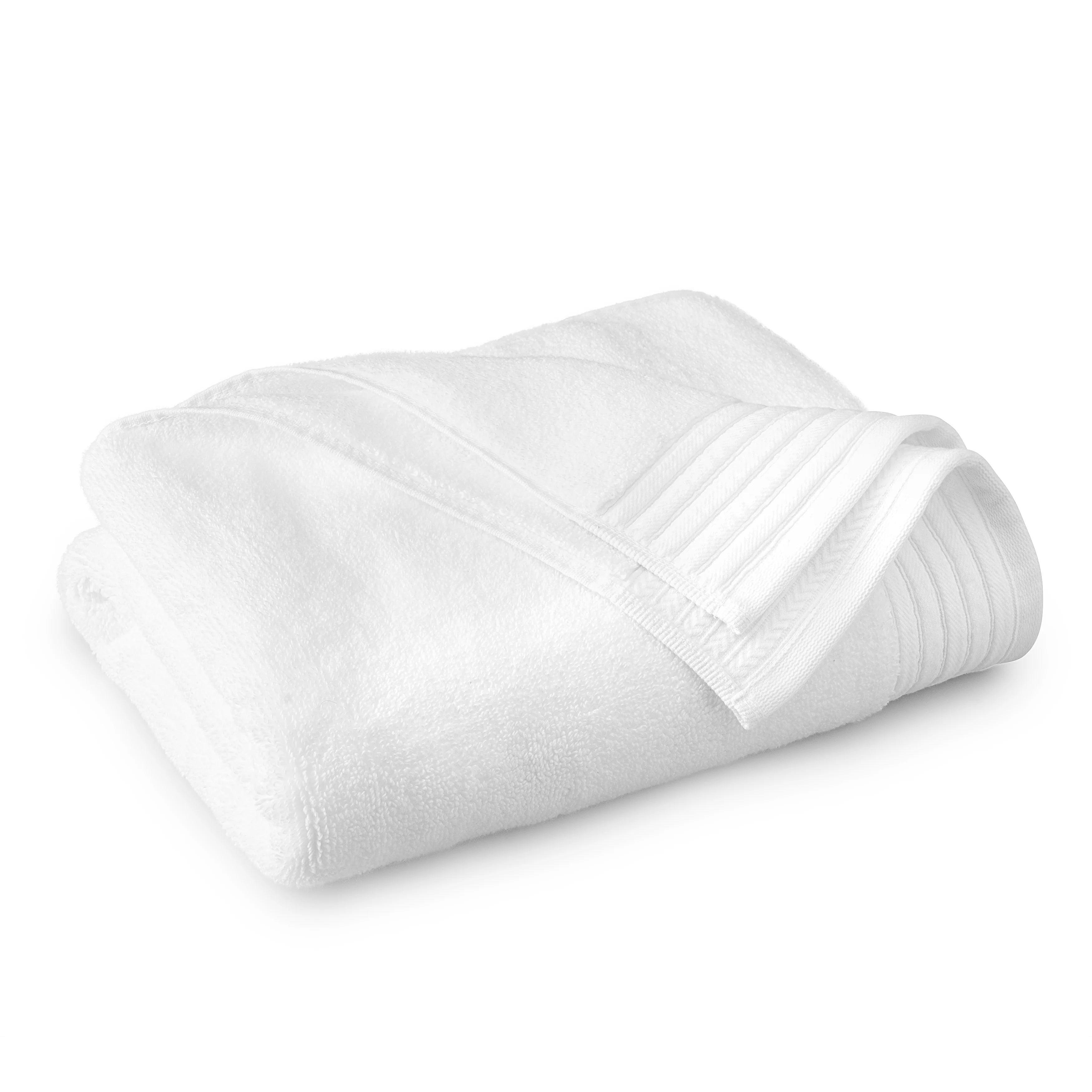 Egyptian Cotton Bath Towel Set of 6 - White beddingbag.com