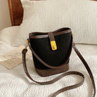 PU Leather Bucket Crossbody Bag Trendsi