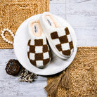 Riley Checkered Slippers - KIDS Bliss Dropship