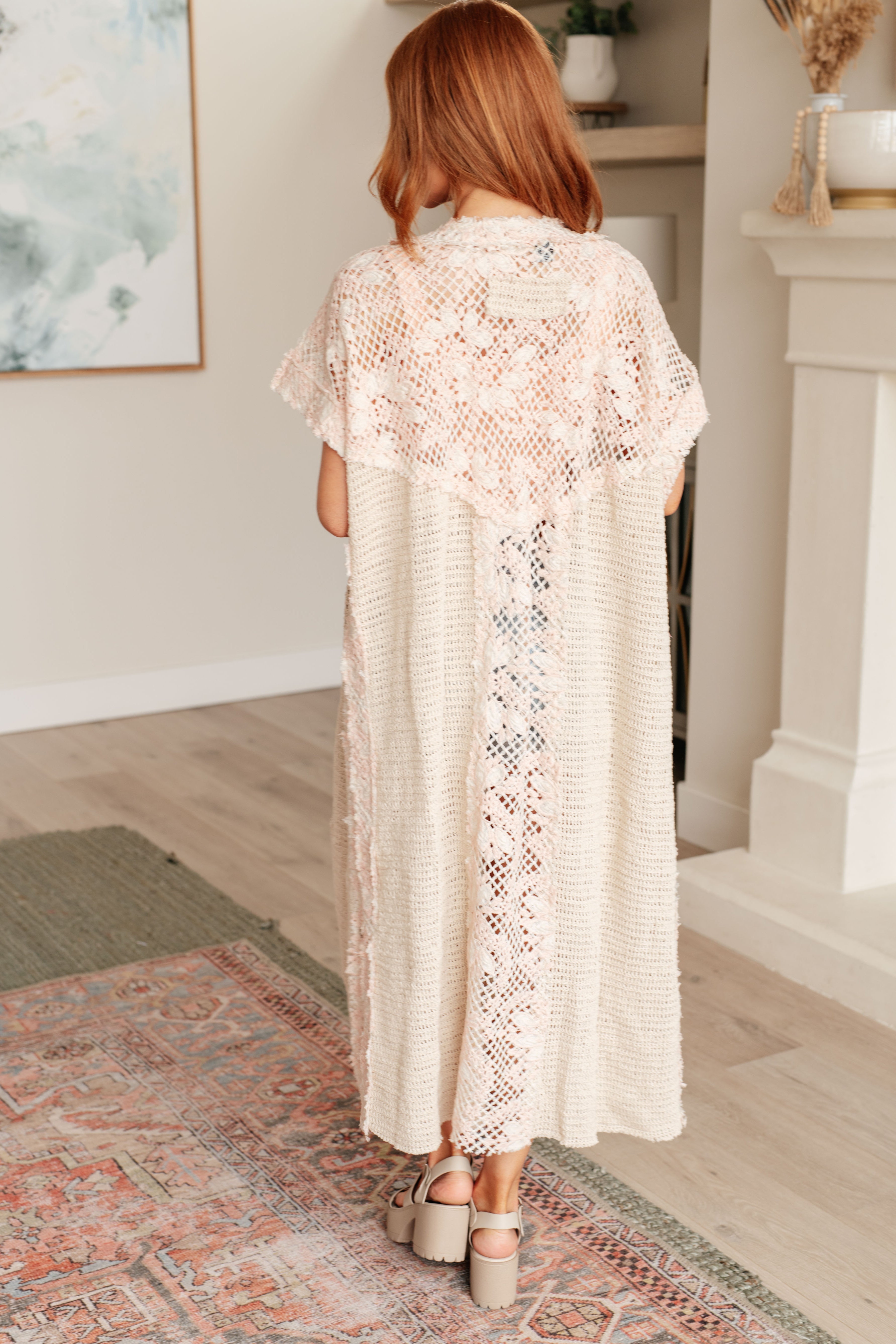 A Little Defiant Crochet Duster Kimono -5/2/2024 Ave Shops