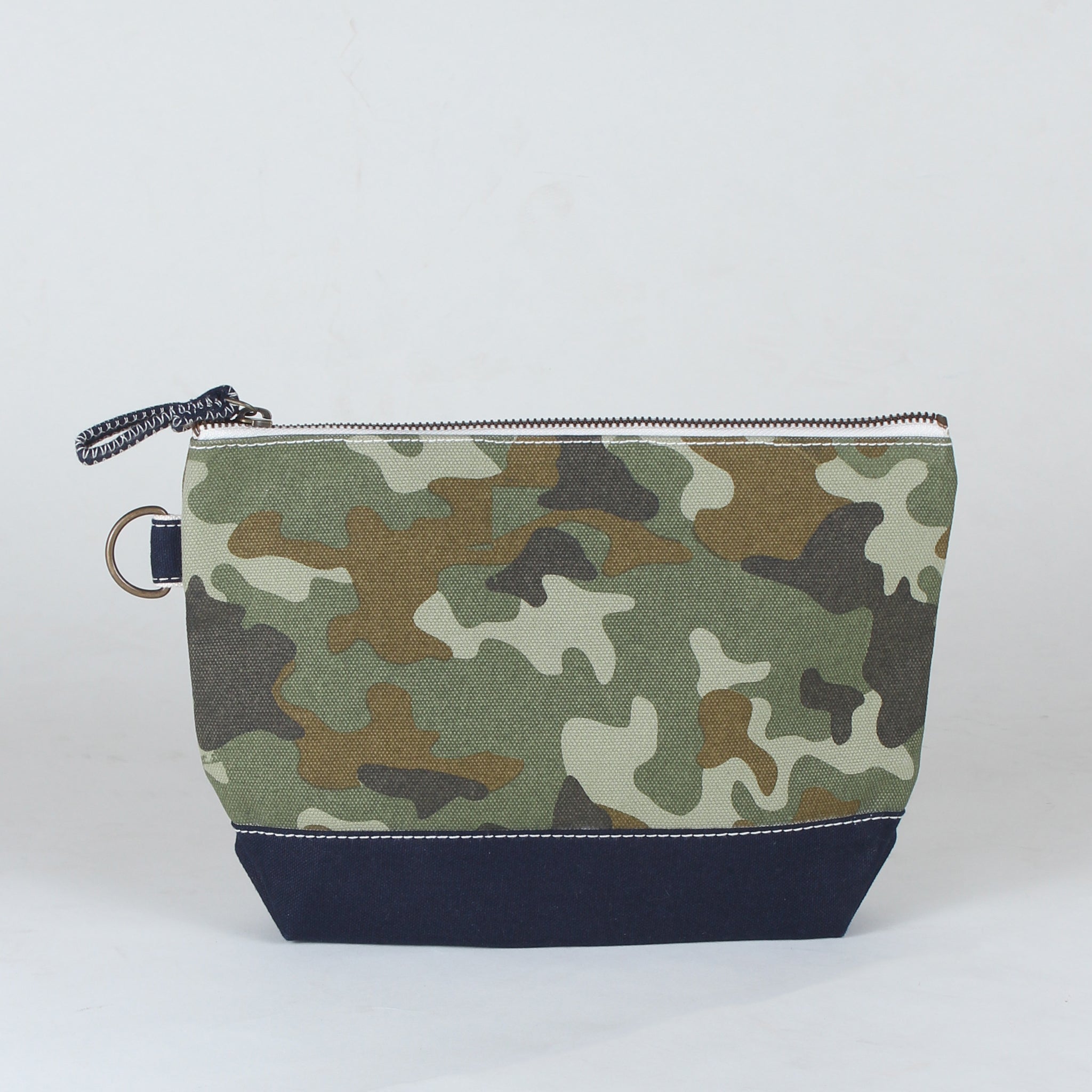 All In Zip Top Pouch in Venture Camo Print by ShoreBags