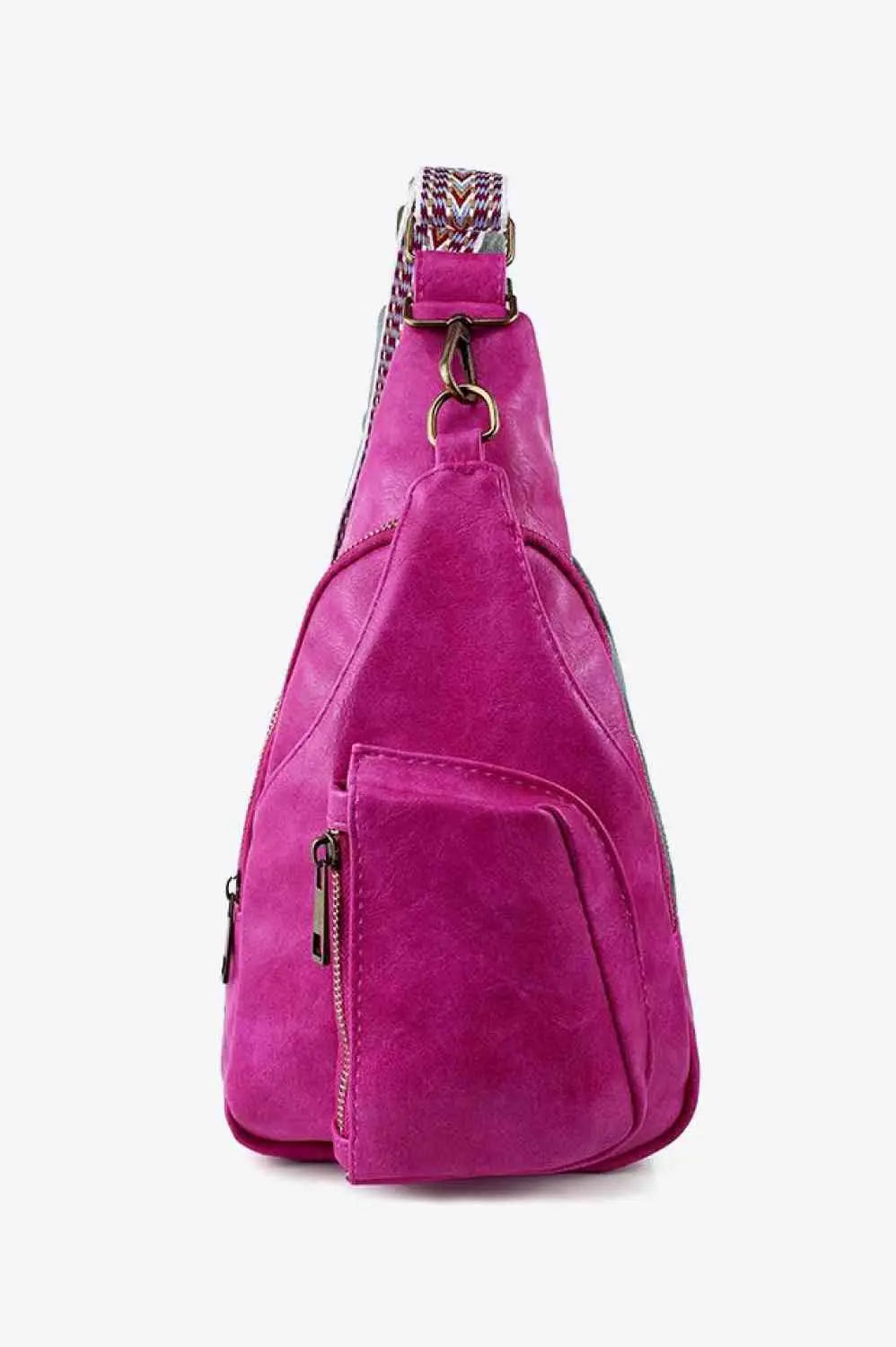 Ally Sling Bag |  Magenta-One-Size |  Casual Chic Boutique