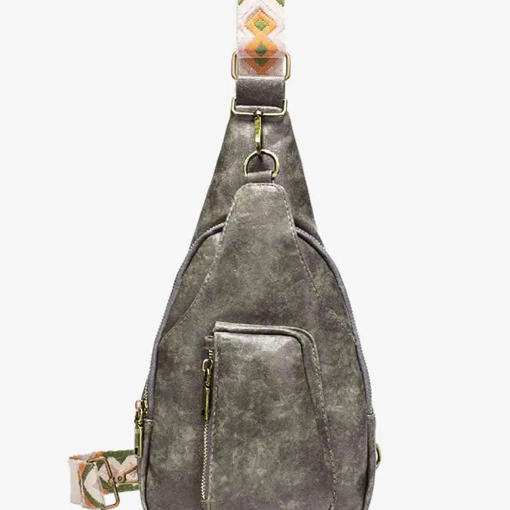 Ally Sling Bag |  Gray-One-Size |  Casual Chic Boutique