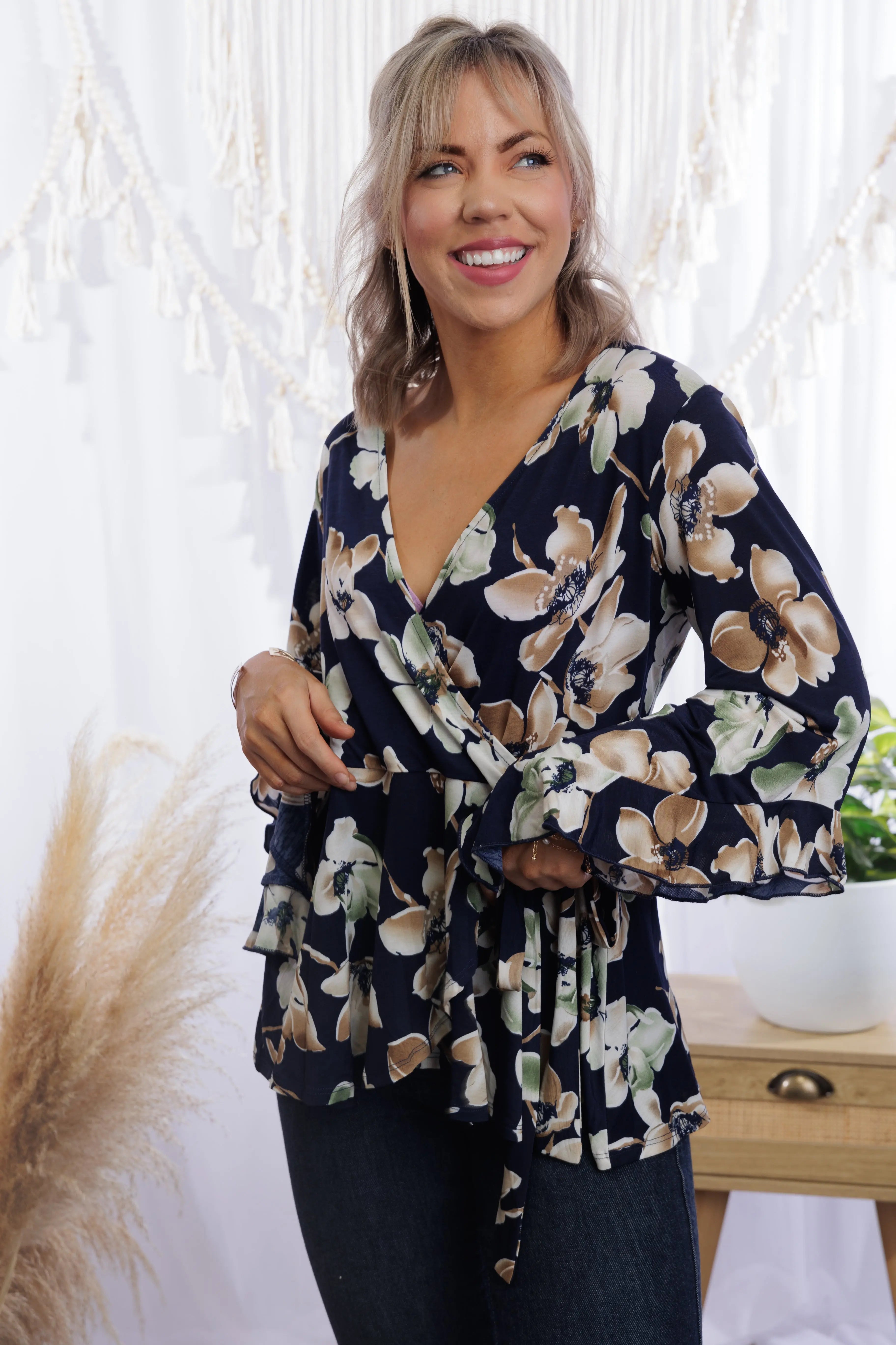 Angelic Floral Top Boutique Simplified