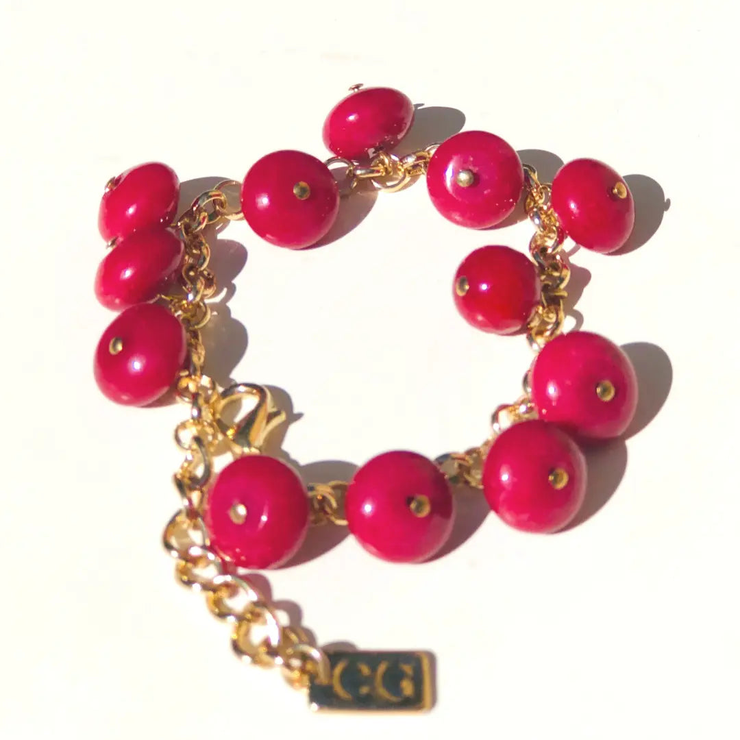 Anna Bracelet |  Berry |  Casual Chic Boutique