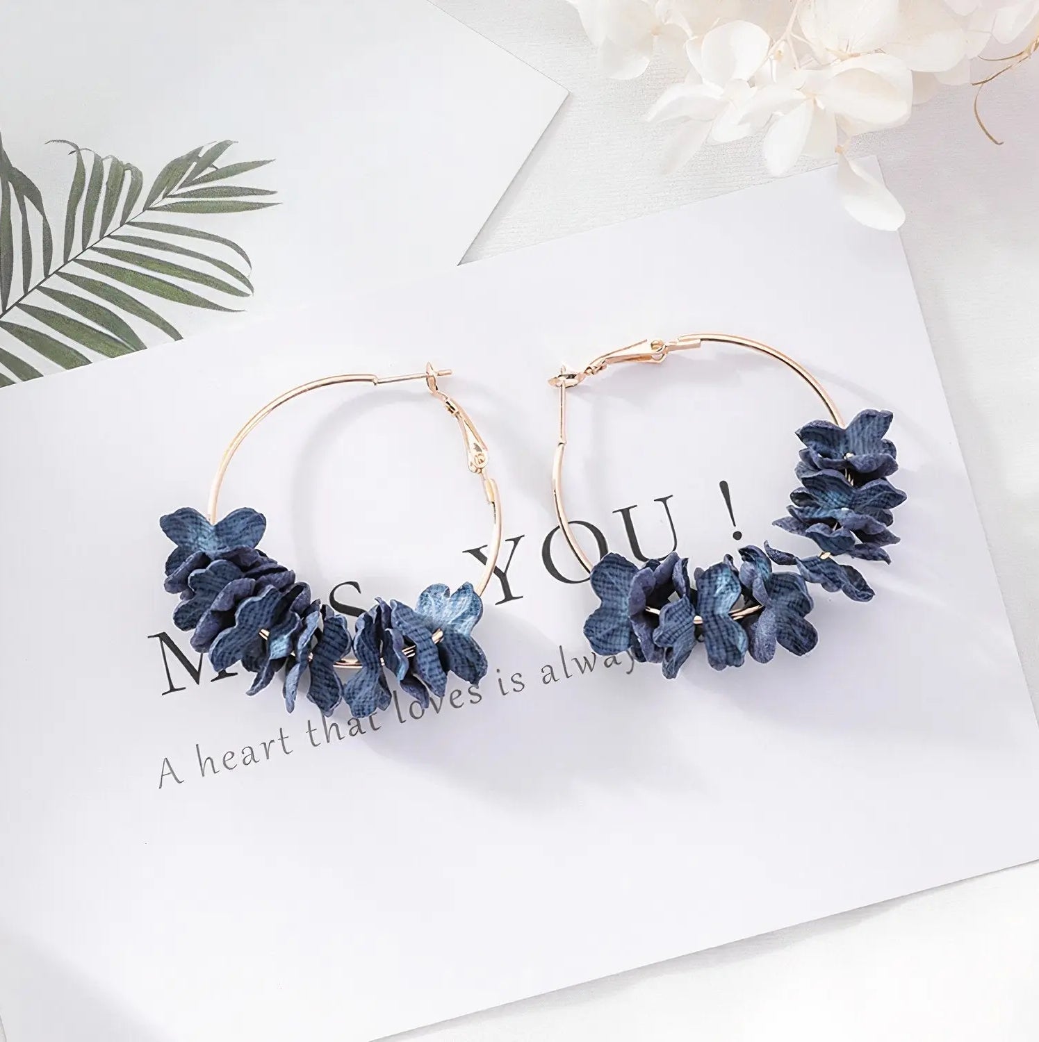 Aussie -Navy Earrings |   |  Casual Chic Boutique