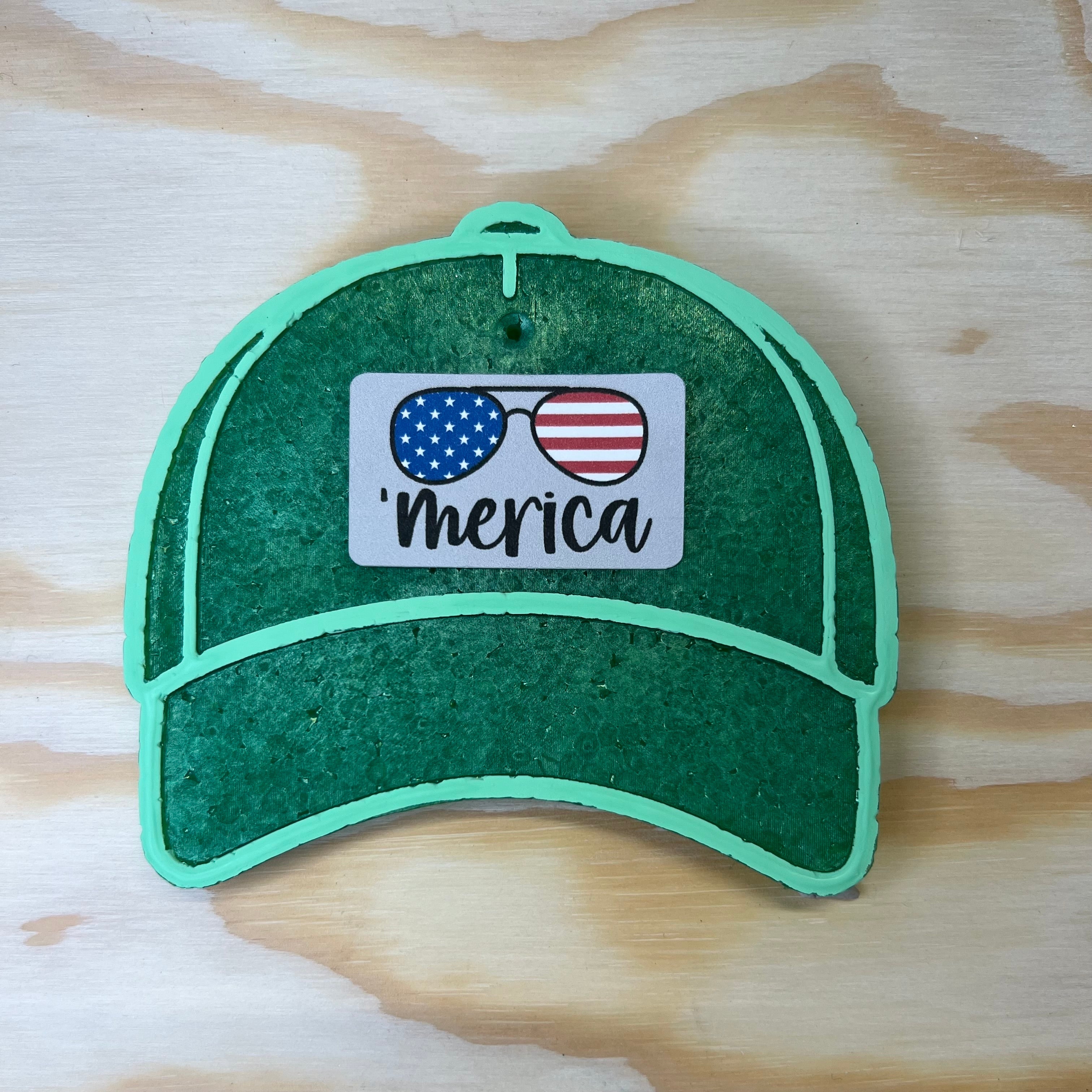 ‘Merica Sunglasses Truck Patch Freshie Bug & Bean Freshies