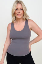 11 Colors - FawnFit Medium Length Lift Tank 2.0 with Built-in Bra Kiwidrop