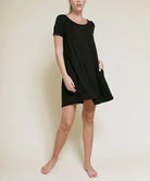 BAMBOO CLASSIC SHORT SLV DRESS Fabina