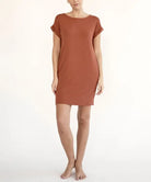 BAMBOO CROP DRESS WITH POCKETS Fabina