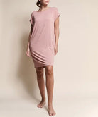 BAMBOO CROP DRESS WITH POCKETS Fabina