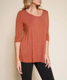 BAMBOO ELBOW TUNIC T Fabina