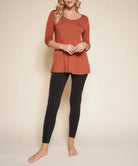 BAMBOO ELBOW TUNIC T Fabina