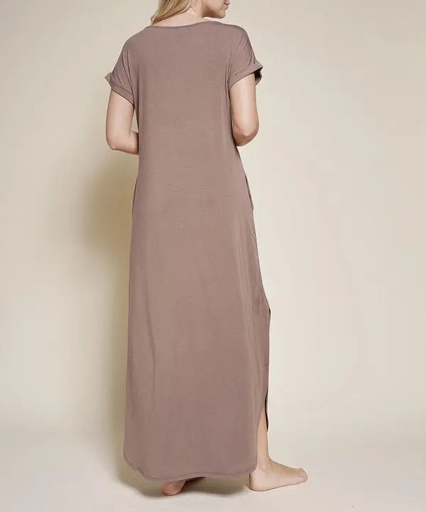 BAMBOO MAXI DRESS Fabina