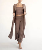 BAMBOO MAXI LONG CARDIGAN Fabina