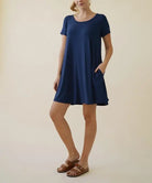 BAMBOO SHORT SLEEVE DRESS Fabina