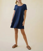 BAMBOO SHORT SLEEVE DRESS Fabina