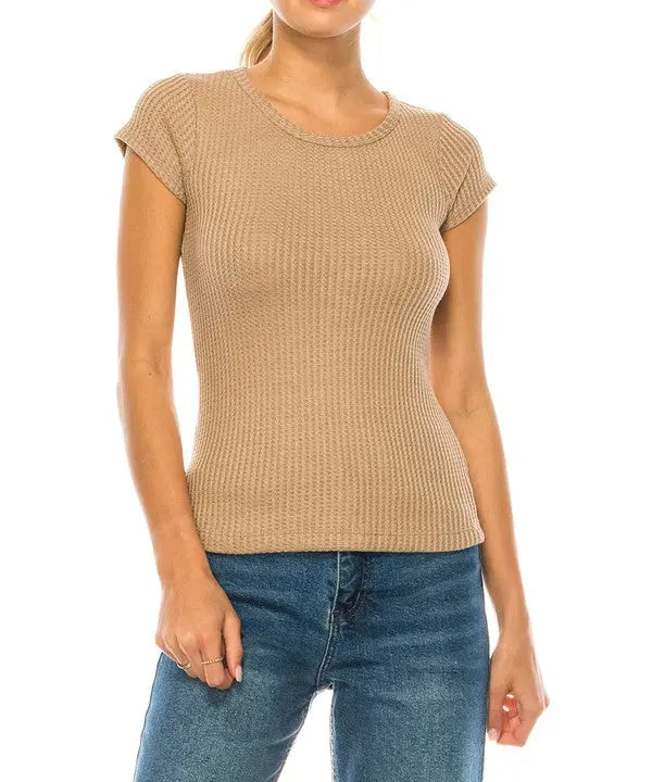 BAMBOO WAFFLE BASIC TOP Fabina