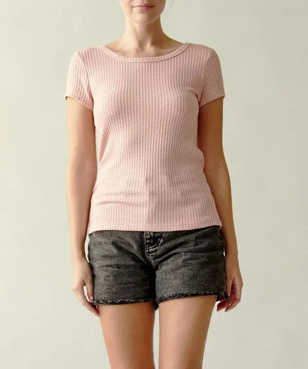 BAMBOO WAFFLE BASIC TOP Fabina